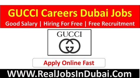 gucci careers dubai|Gucci south Africa vacancies.